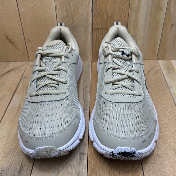 Under Armour UA Charged Assert 10 Mens Sze 12 Khaki Base/Black Running Shoes New main image 12